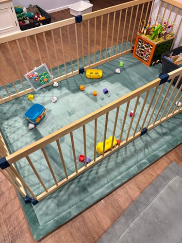 Customer photo review of The Mellow Mat® v2 (Soft Touch Sensory Tatami Rug)