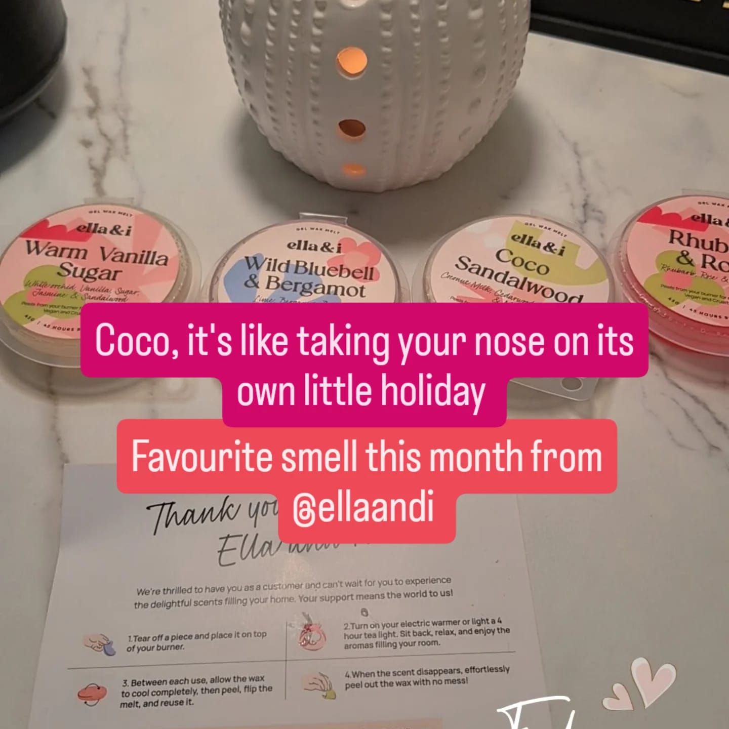 Customer photo review of 1000 Wishes Gel Melt