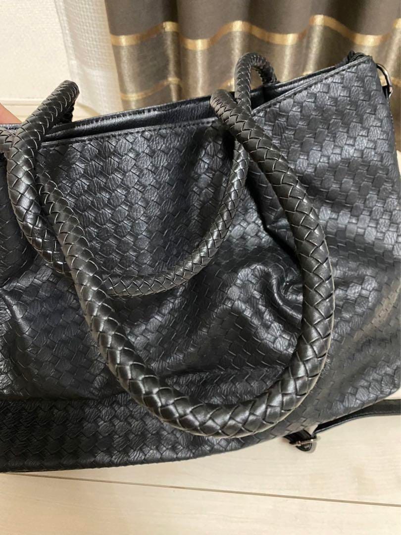 Customer photo review of Natalie Woven Bag XL