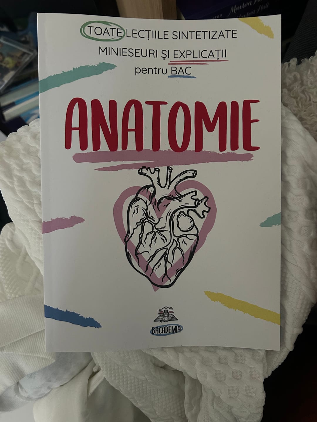 Customer photo review of Carte Anatomie Bacalaureat (Biologie clasele XI-XII) Bacademia