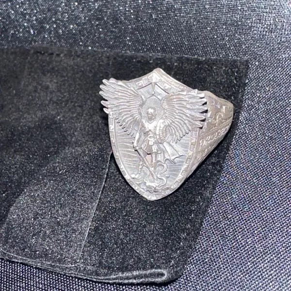 Customer photo review of Arcángel San Miguel Plata Pura 950 - Protector