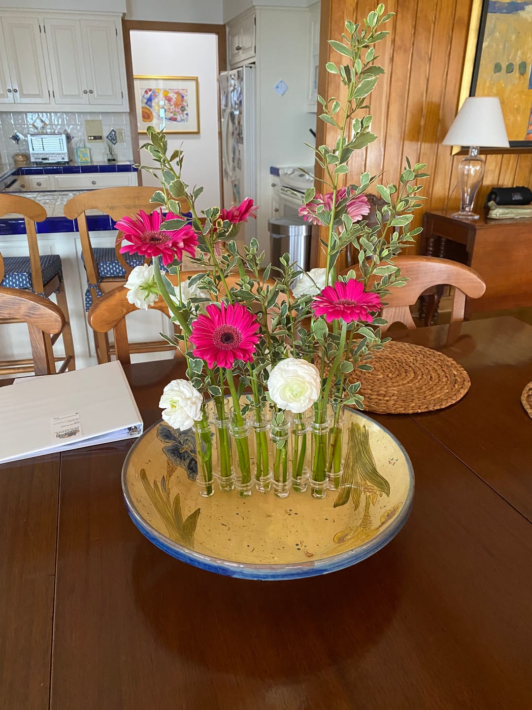 Customer photo review of Flower Flute – Glass Vases Collection