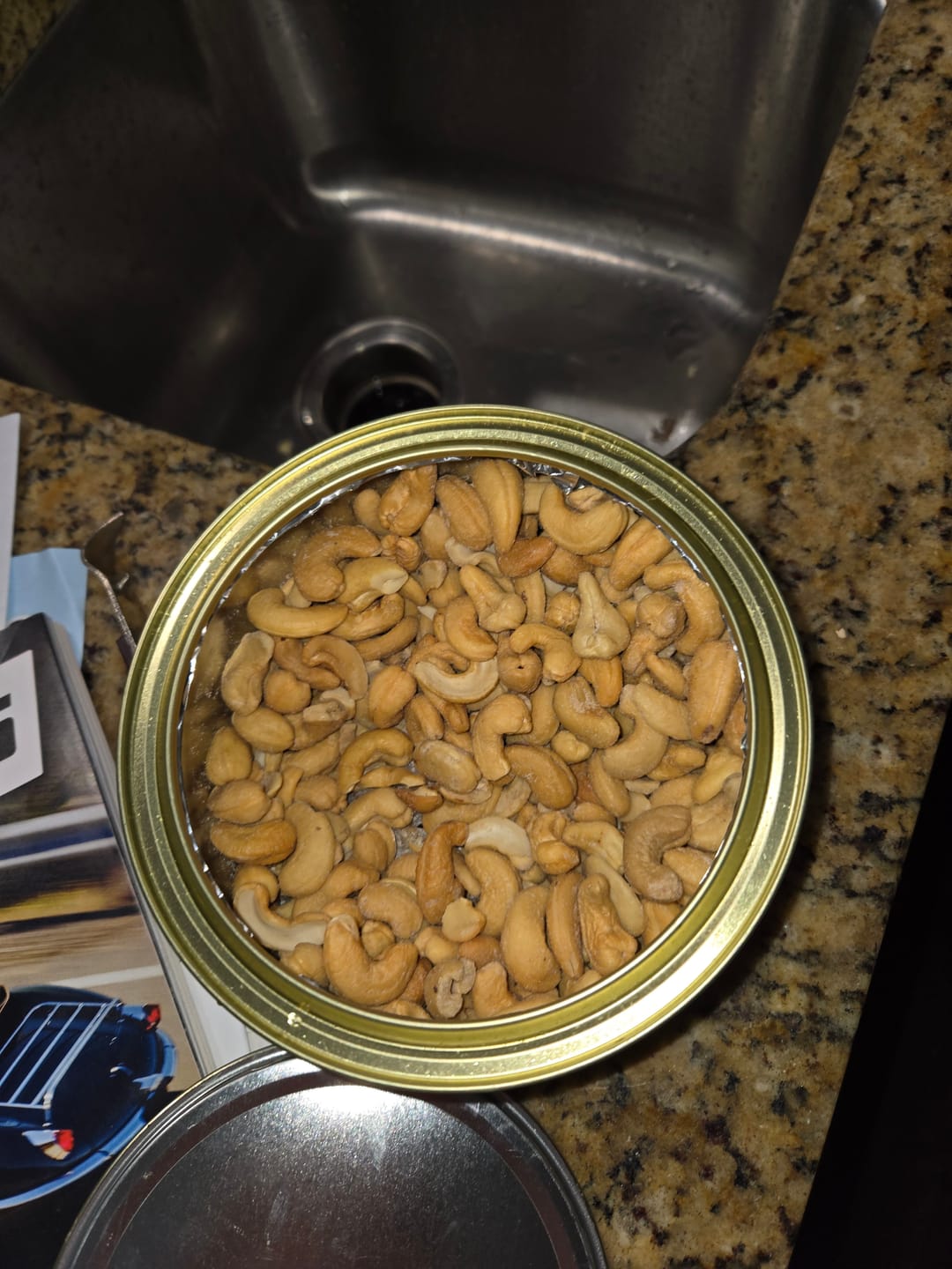 Customer photo review of Jumbo Salted Cashews