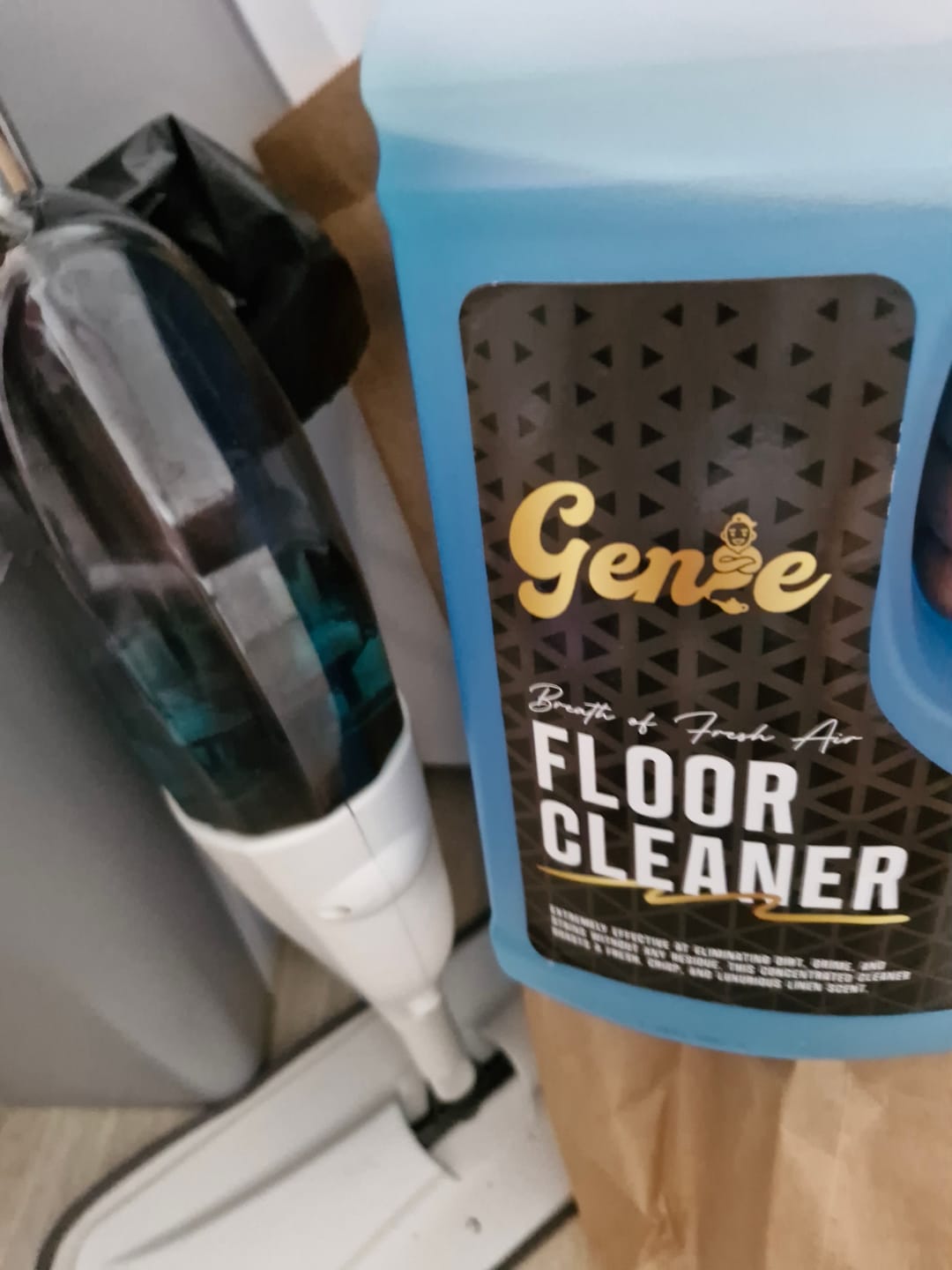 Customer photo review of Genie Floor cleaner