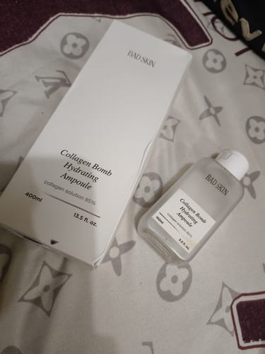 Customer photo review of Bad Skin™ Korean Collagen Bomb Hydrating Ampoule