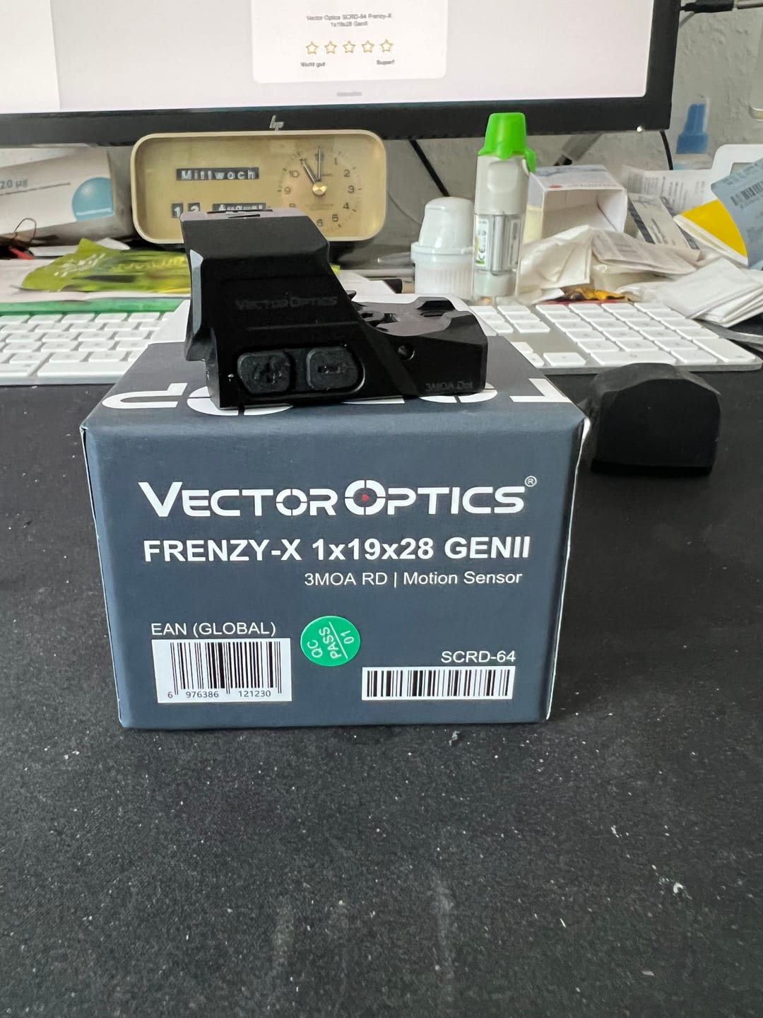 Customer photo review of Vector Optics SCRD-64 Frenzy-X 1x19x28 GenII