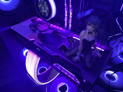 Customer photo review of Custom Design RGB GPU Backplate