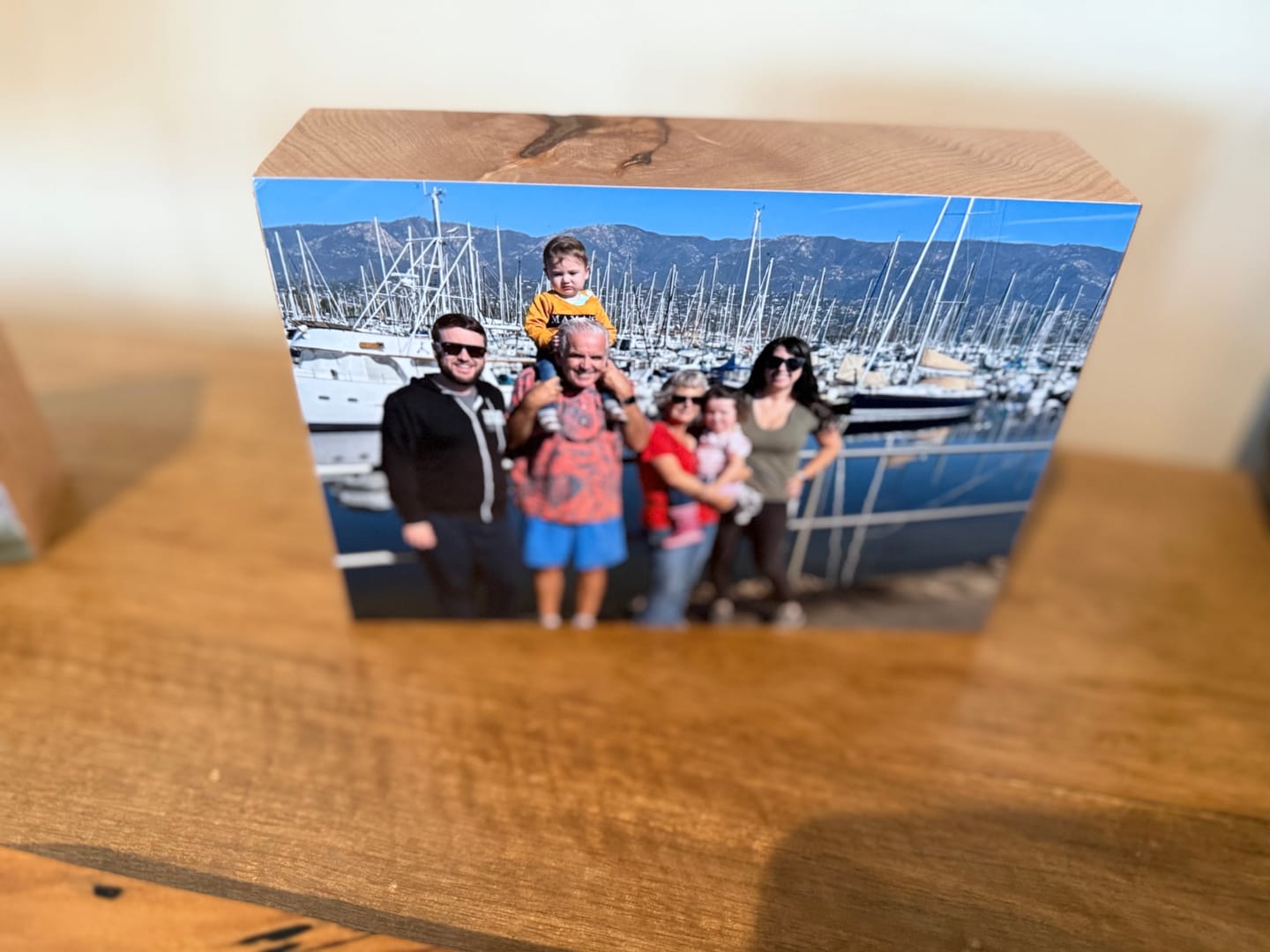 Customer photo review of Maple Square Photo Block