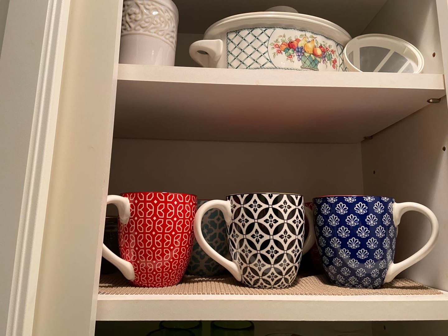 Customer photo review of Mosaian Coffee Mugs - Set of 6