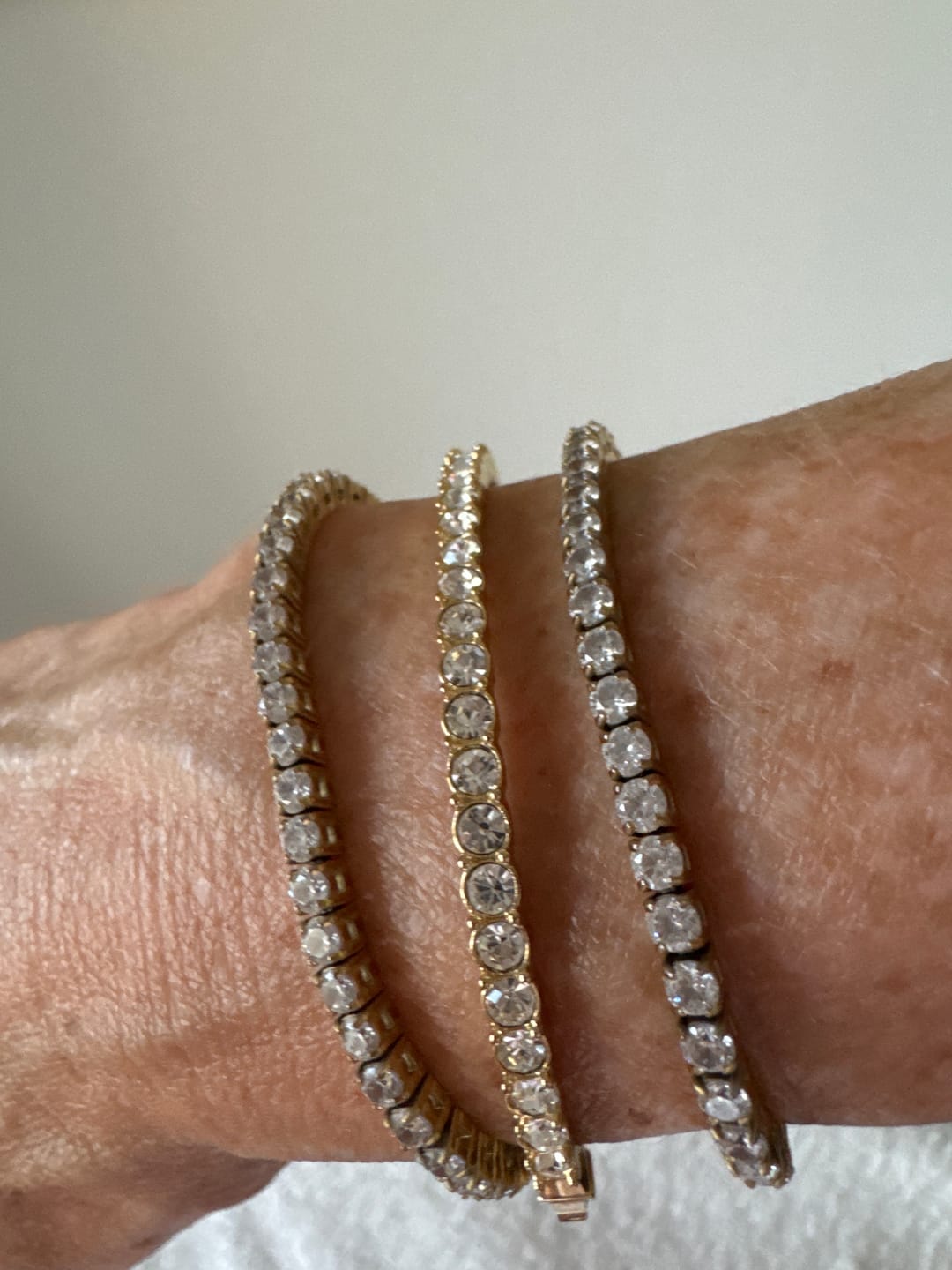 Customer photo review of Classic Tennis Bangle