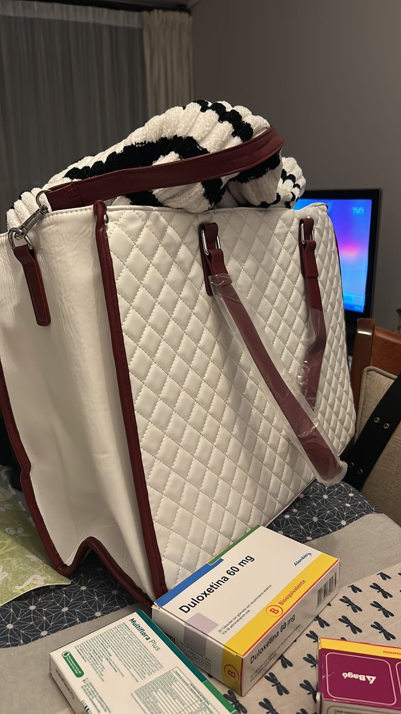 Customer photo review of Bolsa 3 en 1, Elegante y Espaciosa