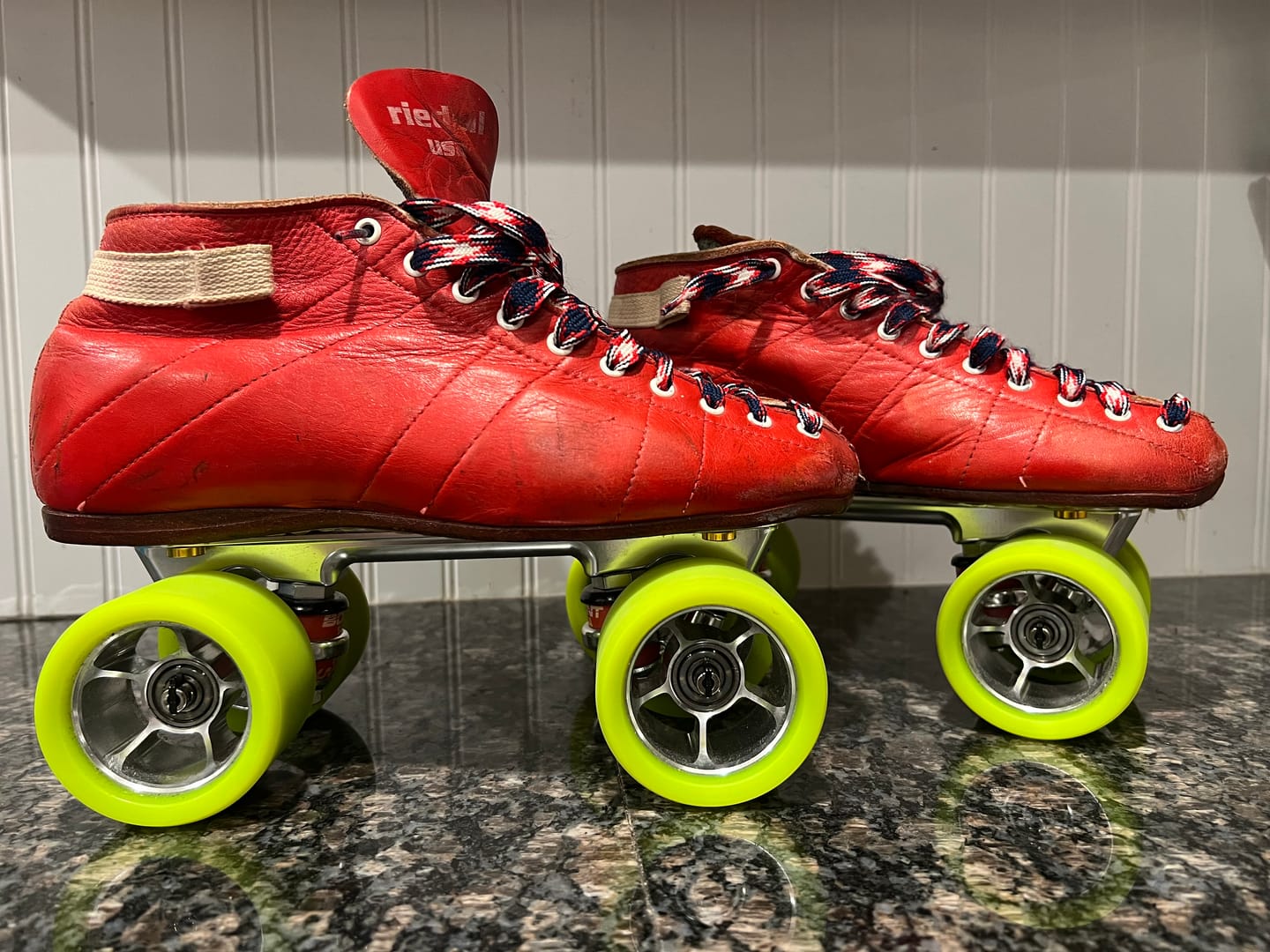 Customer photo review of Bont Royal Assassin Roller Skate Wheels
