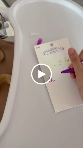 Customer video review of Ooly Switch-Eroo Sparkle Glittery Color Changing Markers (Set of 12)