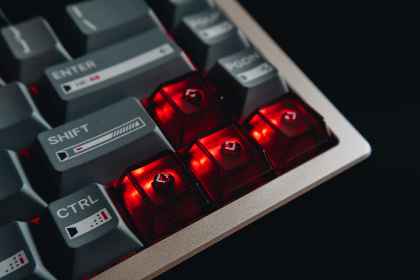 Customer photo review of LUMINKEY Magger68 Alüminyum Klavye (Manyetik Switch / HE)