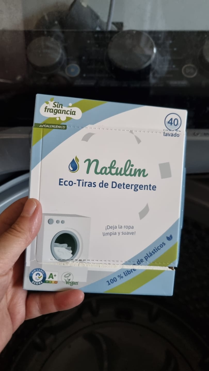 Customer photo review of Eco-Tiras de lavar Natulim - 40 lavados