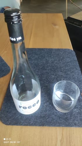 Customer photo review of Sparkling Rocco 750 ml