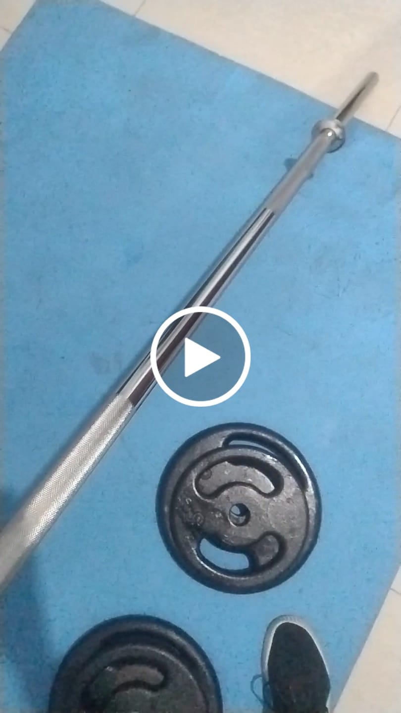 Customer video review of Barra Reta Maciça Cromada 28,57mm