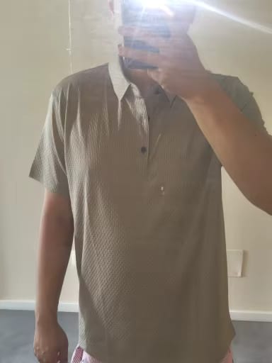 Customer photo review of Capri - Men's Ultra Comfortable Polo Shirt