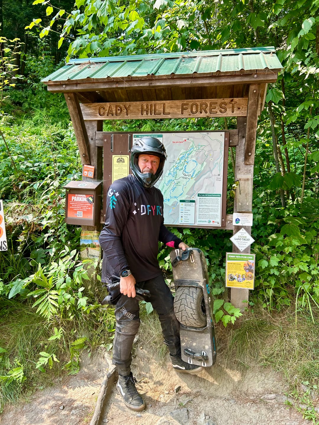 Customer photo review of Coffindodger AC | Park Pant | Eclipse Black