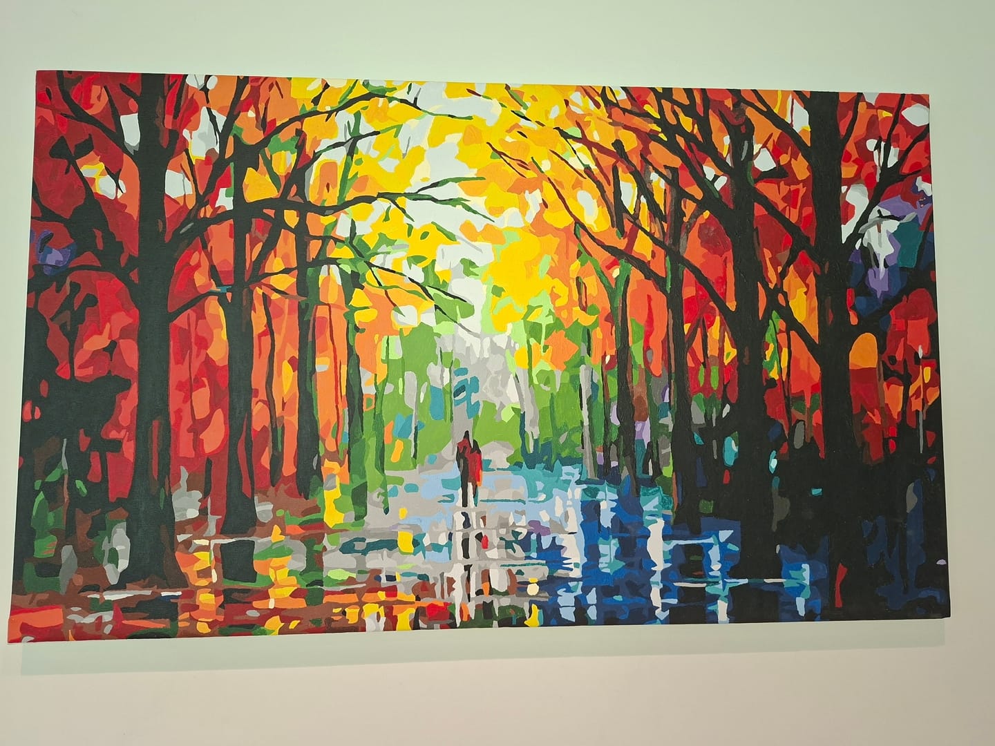 Customer photo review of Customized Paint by Numbers Kit - Paint Your Own Photo