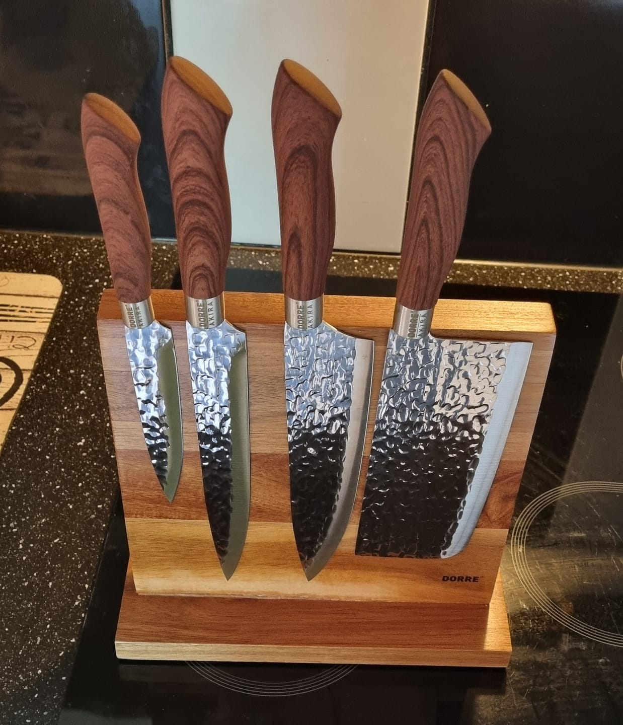 Customer photo review of Dorre Kaya Knivställ, två sidor