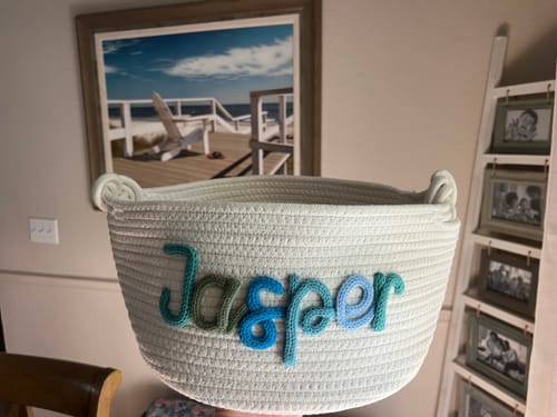 Customer photo review of Basket Size