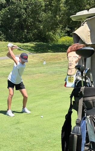 Customer photo review of Vanilla Slice Headcover