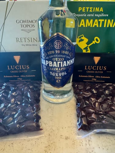 Customer photo review of Malamatina retsina - 3L