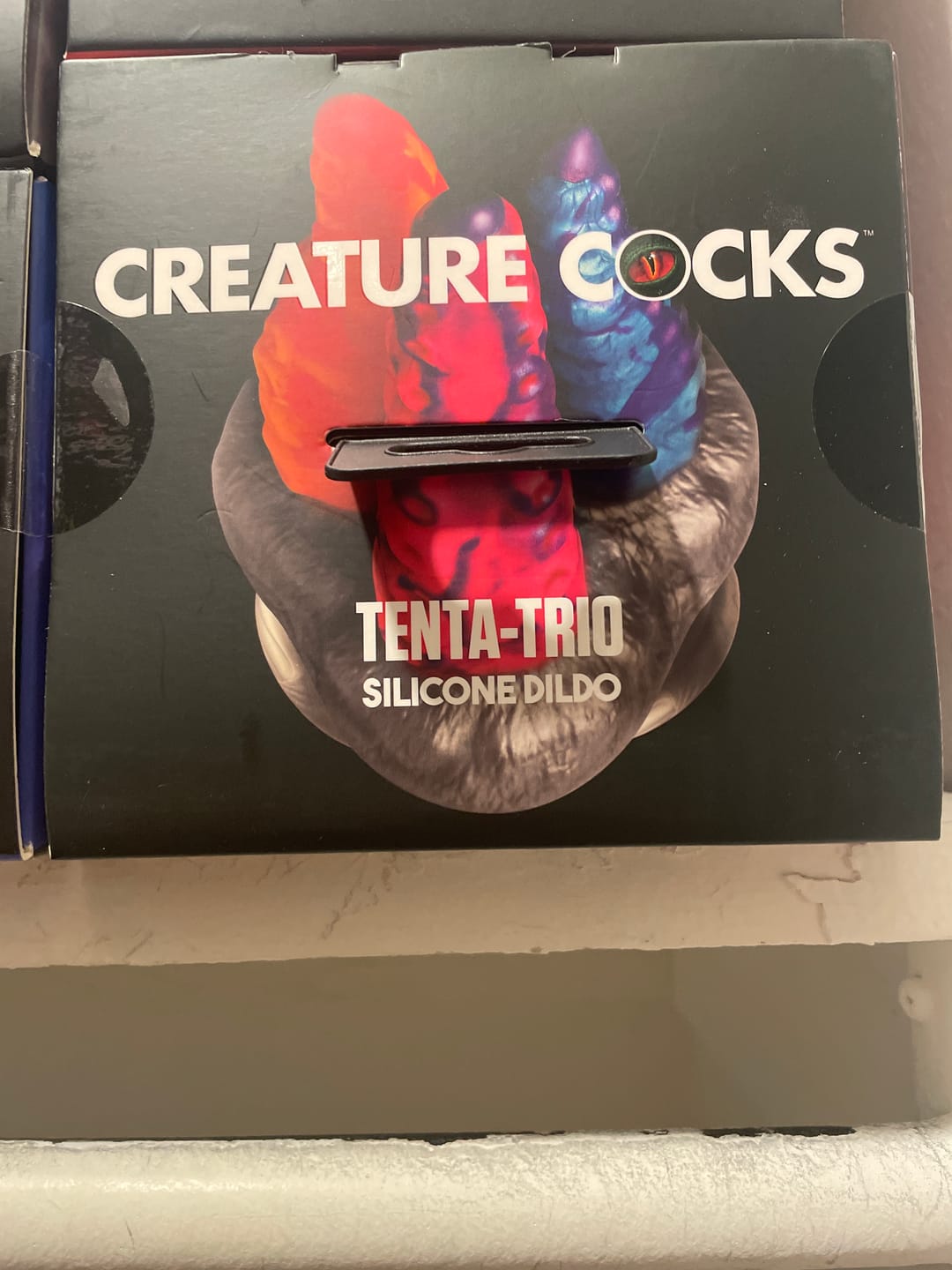 Customer photo review of Tenta-Trio Silicone Dildo