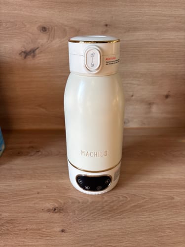 Customer photo review of Tragbarer Fläschchenwärmer + Milchpulverbox + Schnell-Ladegerät