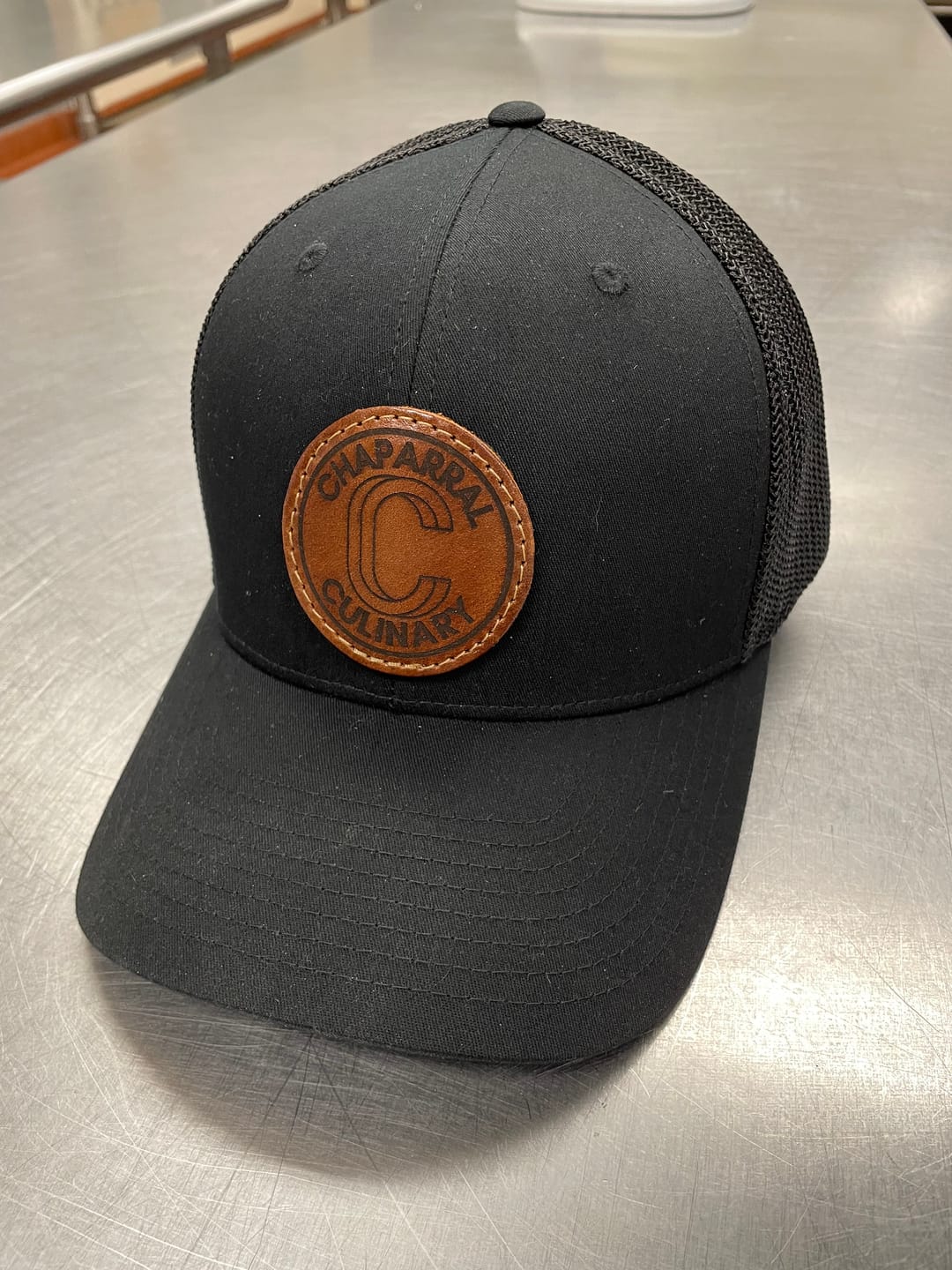 Customer photo review of Richardson 112 Flexfit Snapback Custom Leather Patch Hat