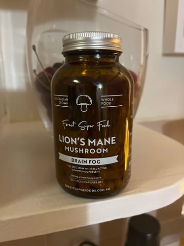Customer photo review of Lions Mane Whole Mushroom Capsules