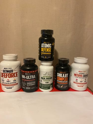 Customer photo review of Alex Jones Limited Edition All-In-One Health Bundle