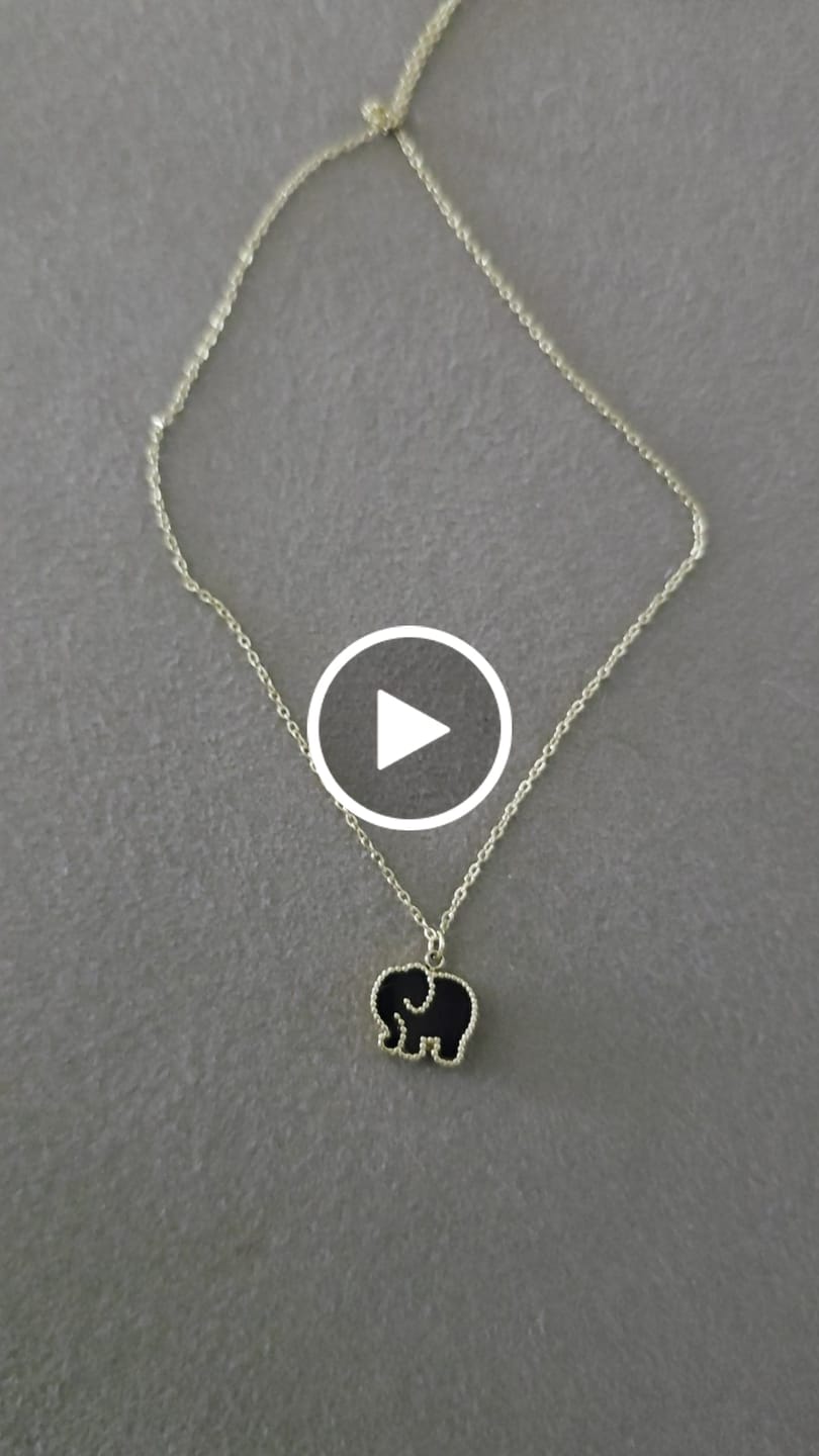 Customer video review of Little Heffalump Necklace