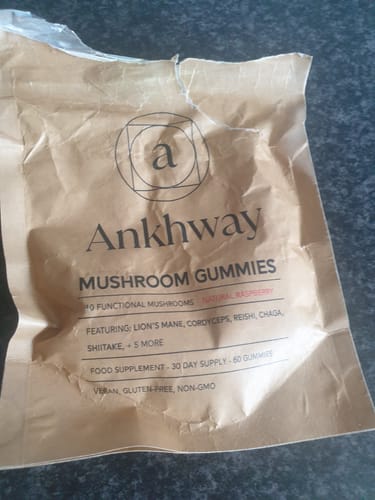 Customer photo review of Mushroom Gummies