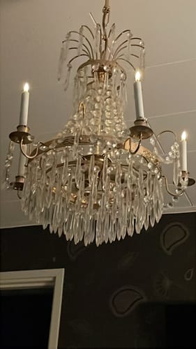Customer photo review of Juletræslys belagt med stearin 6 stk