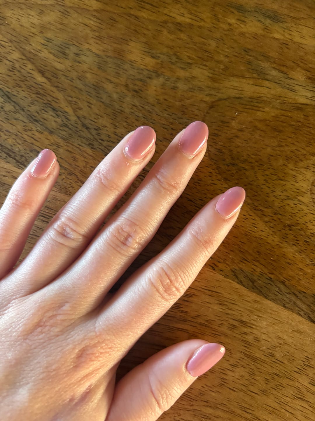 Customer photo review of Peel Off Base Coat