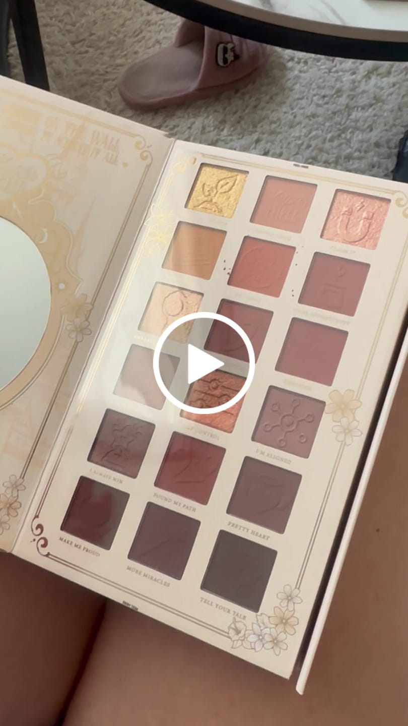 Customer video review of P. Louise A Brand New Chapter Palette - Chapter Three