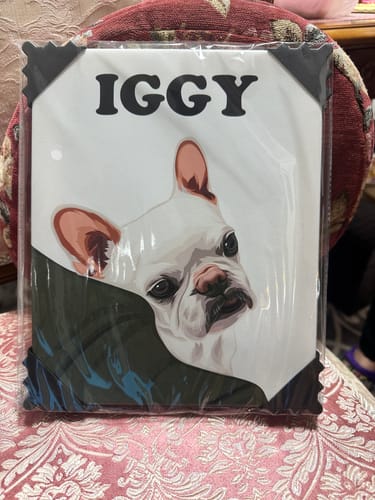 Customer photo review of Petcanvaオーダーメイド ペット似顔絵