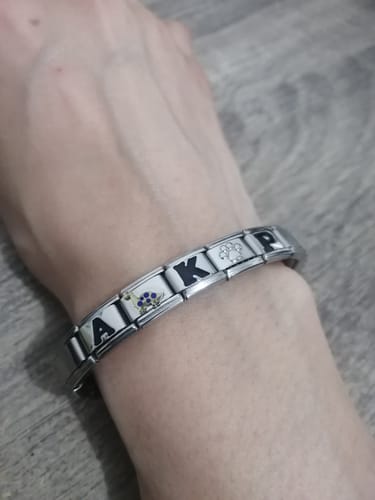 Customer photo review of Pulsera Italiana Lisa