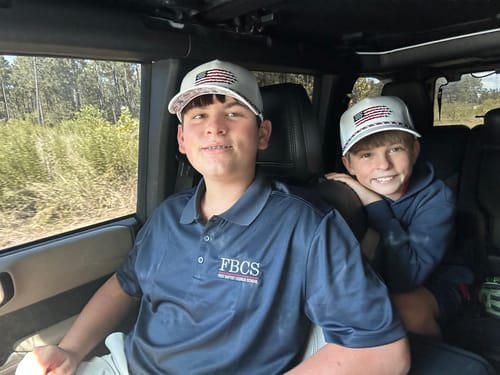 Customer photo review of USA Hat White