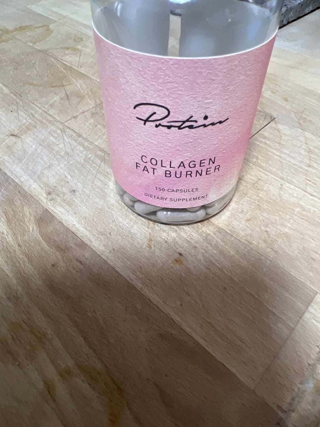 Customer photo review of Collagen Fat Burner | 150 Capsules