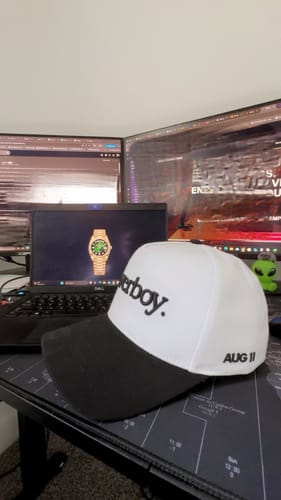 Customer photo review of Loverboy (White/Black)
