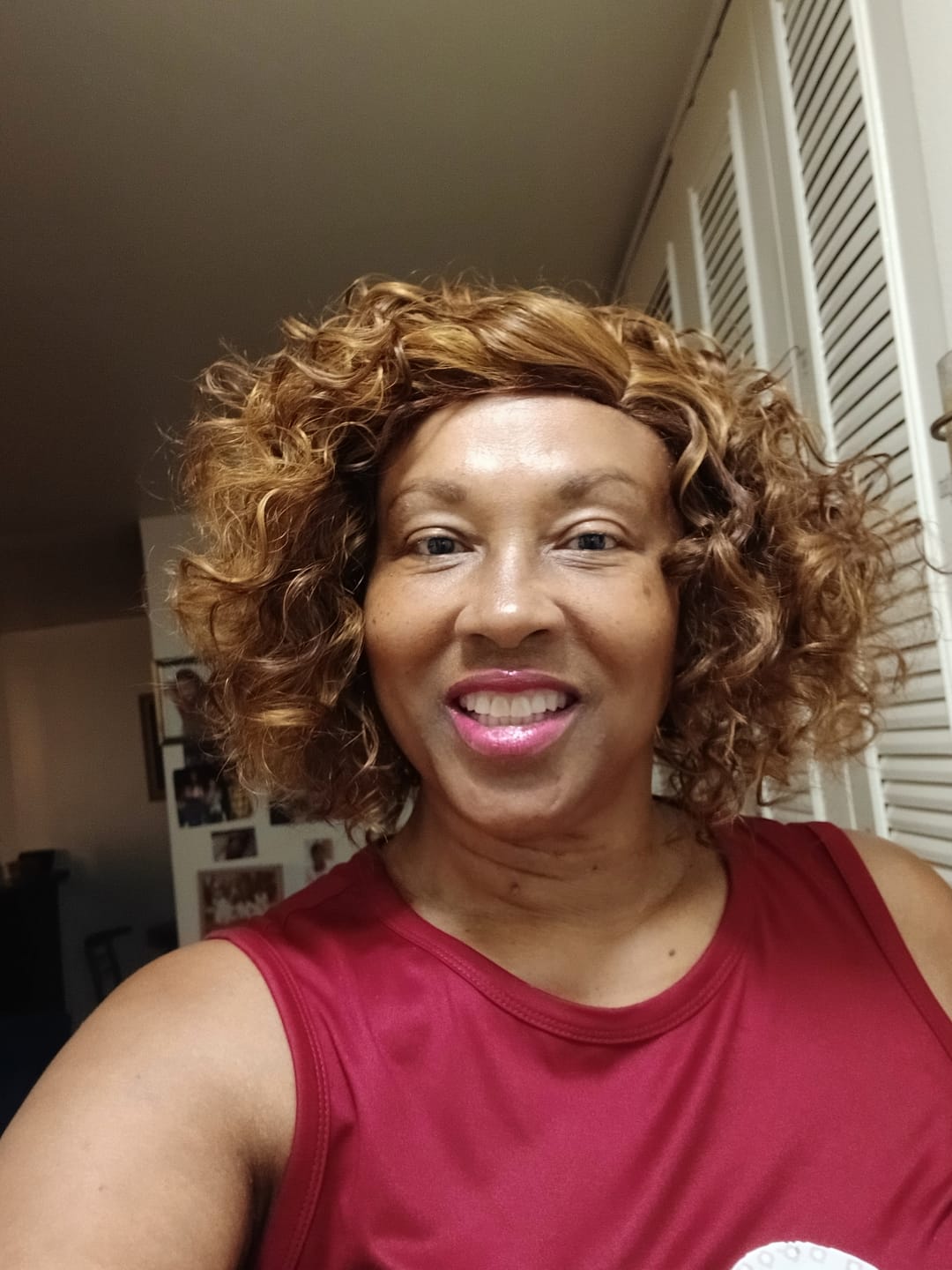 Customer photo review of Vivica A Fox Pure Comfort Cap Wig - NENE