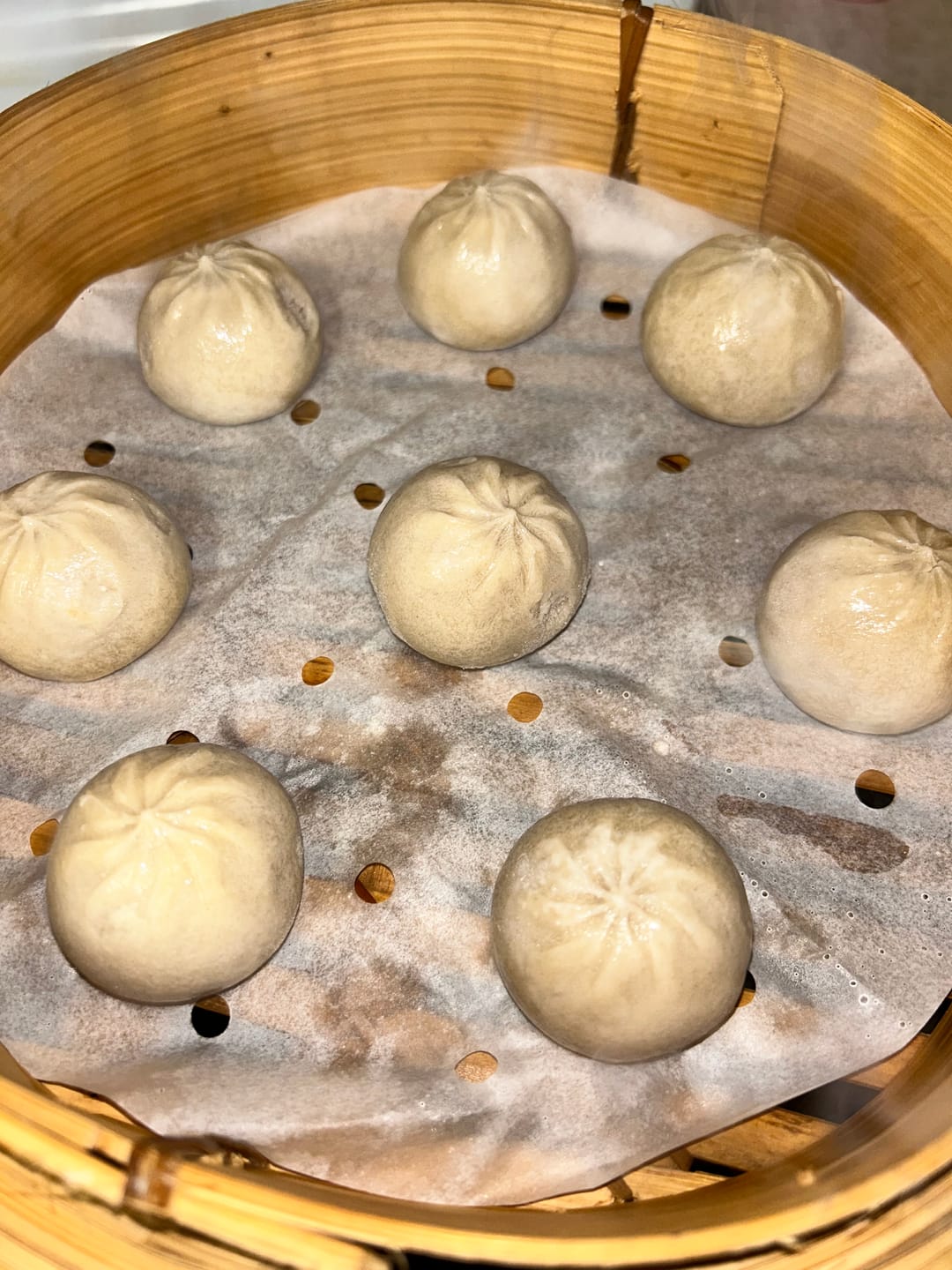 Customer photo review of Pork soup dumplings (aka "xiao long bao") - 24 PC