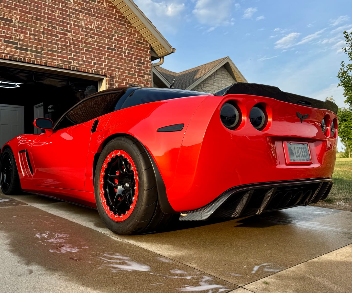 Customer photo review of 2005-13 Corvette C6 Rear Bumper Diffuser