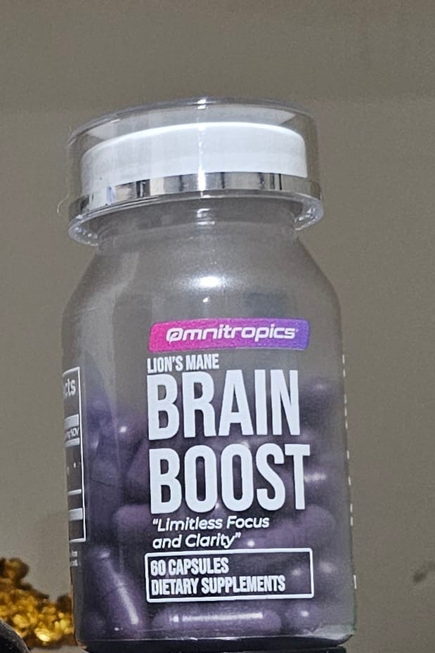 Customer photo review of Omnitropics™ Brain Boost Premium Lion's Mane (25% OFF)