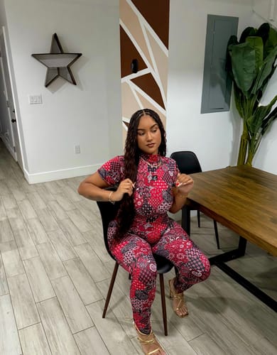 Customer photo review of Lori Jumpsuit