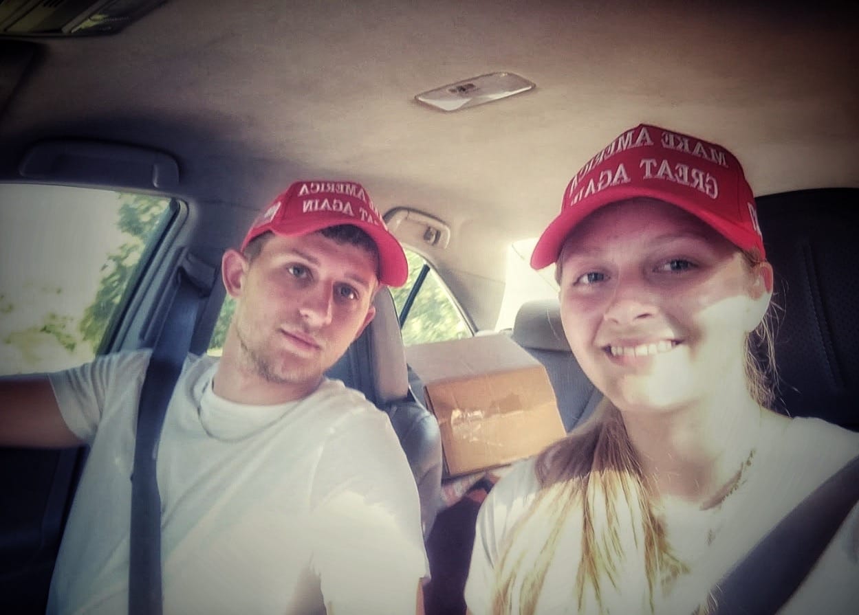 Customer photo review of New MAGA 45 47 Red Hat