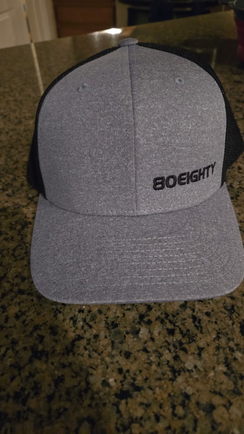 Customer photo review of 80Eighty® Melange Trucker Hat